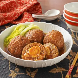 竹南懷舊-芋香金沙獅子頭