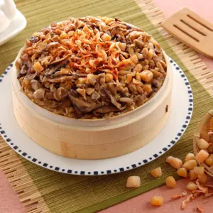 竹南懷舊-櫻花蝦黃金米糕